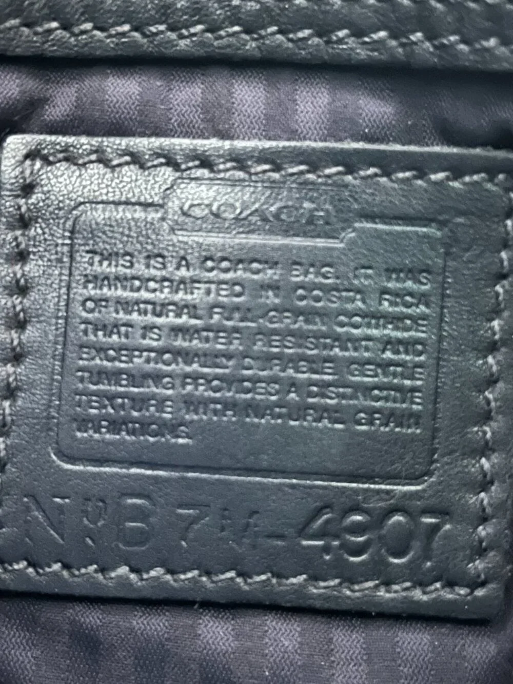 1997 Vintage Coach Bag